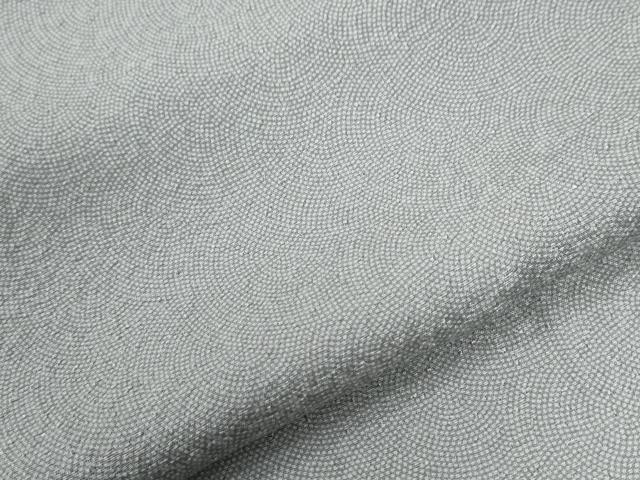 平和屋着物●伝統工芸師　服部光擴　江戸小紋　鮫小紋柄　正絹　逸品　CABE2113yc