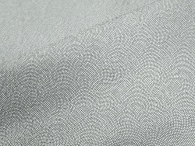 平和屋着物●伝統工芸師　服部光擴　江戸小紋　鮫小紋柄　正絹　逸品　CABE2113yc