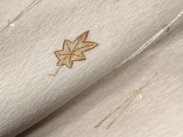 平和屋着物●訪問着　総刺繍　駒刺繍　竹屋町刺繍　吹き寄せ籬舞花文　暈し染め　金糸　正絹　逸品　CABE2142yc