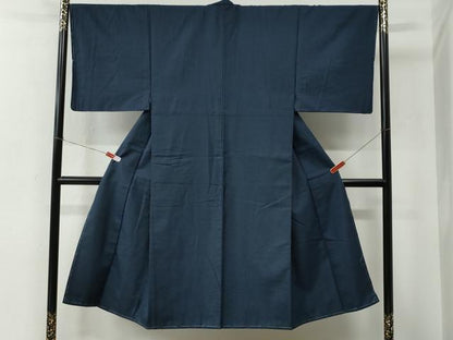 平和屋着物●男性　紬　100亀甲　総詰め　正絹　逸品　未使用　CABE2171yc