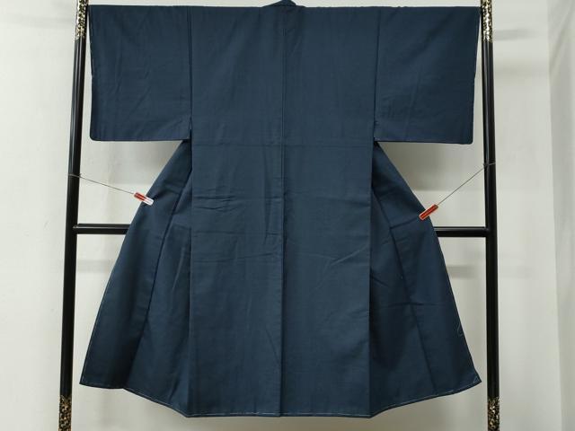 平和屋着物●男性　紬　100亀甲　総詰め　正絹　逸品　未使用　CABE2171yc