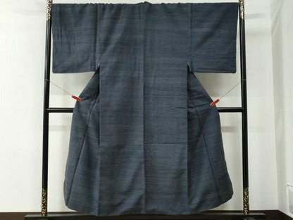 平和屋着物●男性　紬　霞文　正絹　逸品　CABE2175yc