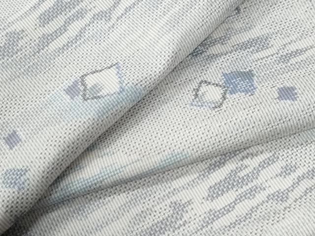 平和屋着物●本場大島紬　7マルキ　総絣　霞破れ色紙文　正絹　逸品　CABE2187yc