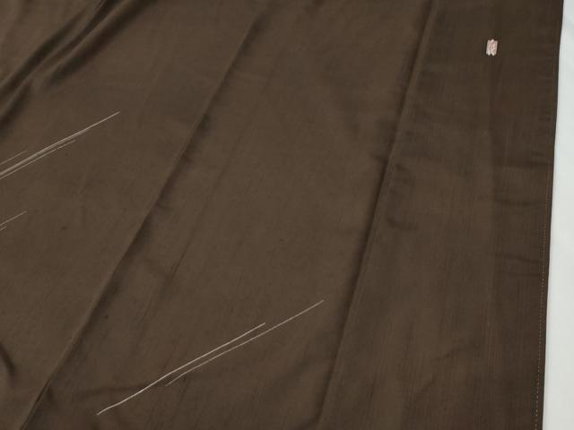 平和屋着物●訪問着　紬地　作家物　雪の結晶　正絹　逸品　CABE2215yc