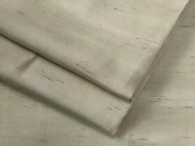 平和屋着物●石川県指定無形文化財　牛首紬　白山工房　手織り　霞文　三越扱い　正絹　逸品　CABE2216yc