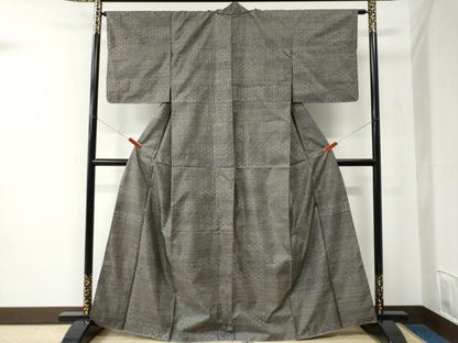平和屋着物●本場大島紬　9マルキ　百柄　正絹　逸品　未使用　CABE2227yc