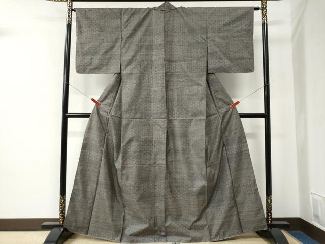 平和屋着物●本場大島紬　9マルキ　百柄　正絹　逸品　未使用　CABE2227yc
