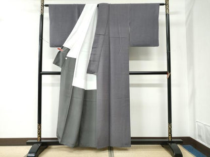 平和屋着物●江戸小紋　染士：服部光擴　角通し　正絹　逸品　CABE2235yc