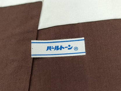 平和屋着物●結城紬　奥順　はたおり娘　80亀甲　飛び亀甲柄　草花文　証紙付き　正絹　逸品　CABE2236yc