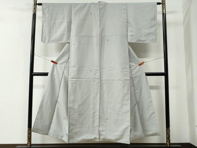 平和屋着物●上質な小紋　南天文　正絹　逸品　未使用　CABE2244yc