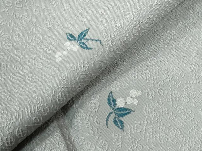 平和屋着物●上質な小紋　南天文　正絹　逸品　未使用　CABE2244yc