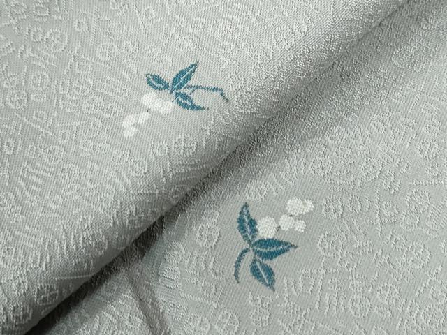 平和屋着物●上質な小紋　南天文　正絹　逸品　未使用　CABE2244yc