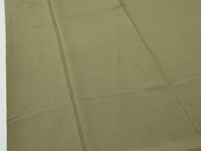 平和屋着物●江戸小紋　万筋　利休茶色×藍媚茶色　正絹　逸品　CABE2255yc