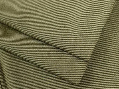 平和屋着物●江戸小紋　万筋　利休茶色×藍媚茶色　正絹　逸品　CABE2255yc