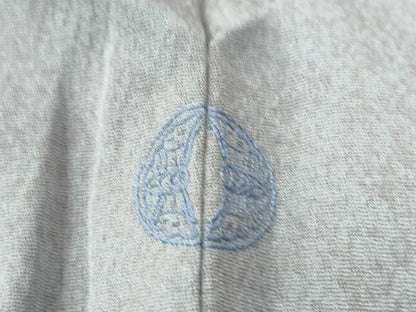 平和屋着物●京友禅の第一人者　松井青々　中国三大刺繍　相良刺繍　総刺繍　色留袖　草花文　暈し染め　正絹　逸品　CABE2256yc