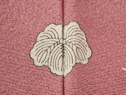 平和屋着物●訪問着　作家物　枝花文　正絹　逸品　CABE2257yc