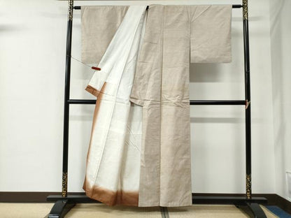 平和屋着物●本場大島紬　7マルキ　正絹　逸品　CABE2273yc