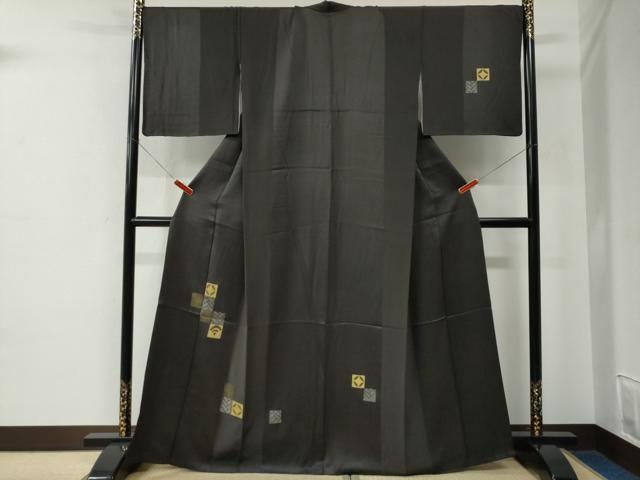 平和屋着物●訪問着　竹屋町刺繍　色紙吉祥文　金彩　さが美扱い　正絹　逸品　CABE2278yc