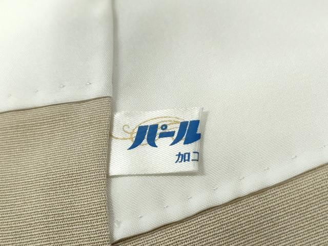 平和屋着物●上質な小紋　縞　正絹　逸品　CABE2294yc