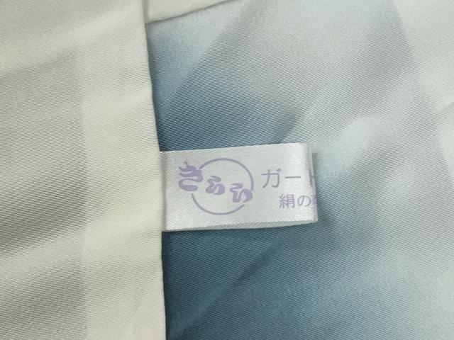 平和屋着物●上質なお召　吉祥文　正絹　逸品　CABE2302yc