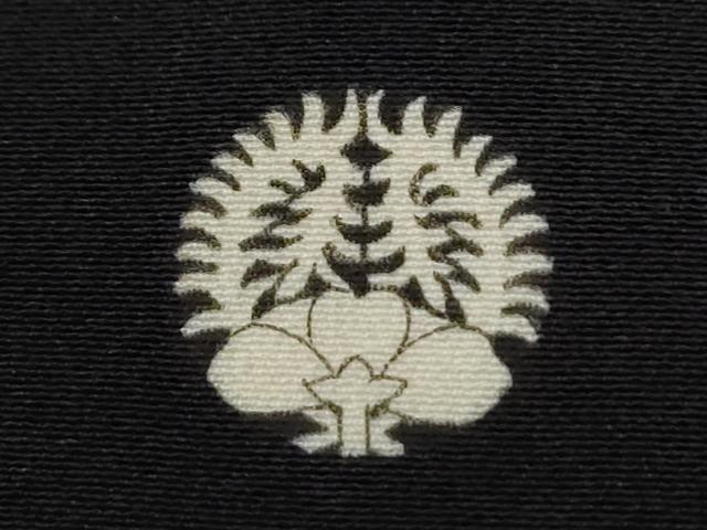平和屋着物●豪華黒留袖　友禅　作家物　古代錦　松竹梅風景花文　正絹　逸品　未使用　CABE2307yc