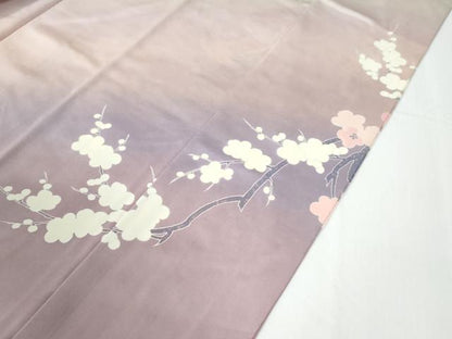 平和屋着物●大正の浮世絵師　竹久夢二　夢二ロマン　色留袖　駒刺繍　王春吉報　暈し染め　金彩　ロング丈　正絹　逸品　CABE2308yc
