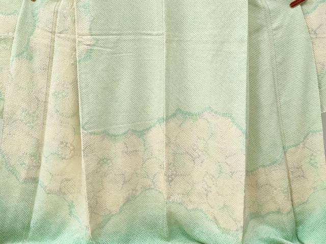 平和屋着物●豪華振袖　総絞り　舞花文　正絹　逸品　未使用　CABE2338yc