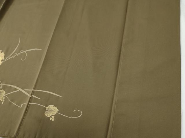 平和屋着物●訪問着　竹屋町刺繍　雪輪鶴南天花文　金彩　正絹　逸品　CABE2348yc