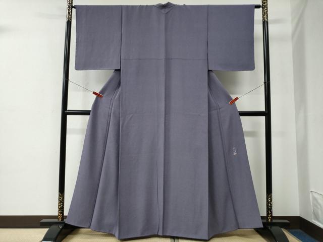 平和屋着物●江戸小紋　染士：西宮伊智郎　彫士：住田双光　鮫小紋柄　正絹　逸品　未使用　CABE2357yc