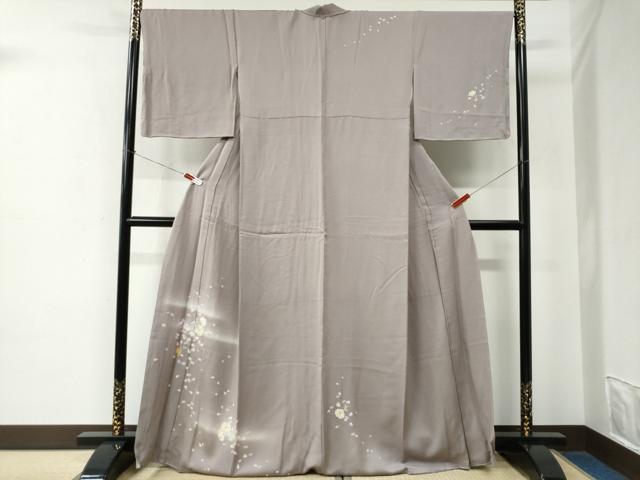 平和屋着物●訪問着　枝花文　暈し染め　正絹　逸品　未使用　CABE2363yc