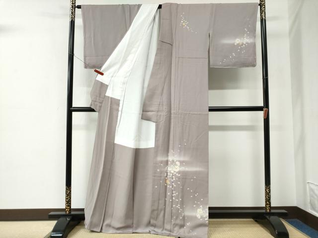 平和屋着物●訪問着　枝花文　暈し染め　正絹　逸品　未使用　CABE2363yc