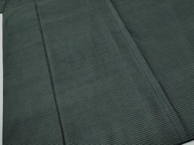 平和屋着物●男性　本場大島紬　アンサンブル　100亀甲　総詰め　羽裏：龍　正絹　逸品　CABE2405yc