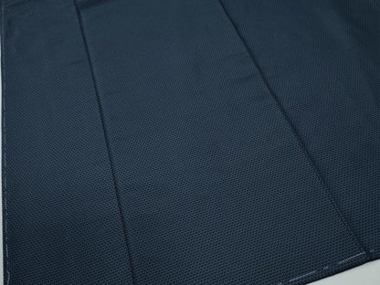 平和屋着物●男性　お召　アンサンブル　100亀甲　羽裏：虎　正絹　逸品　未使用　CABE2406yc