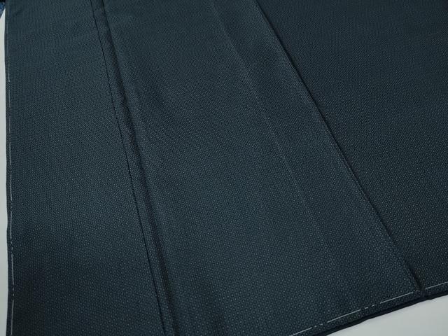 平和屋着物●男性　本場大島紬　アンサンブル　80亀甲　総詰め　正絹　逸品　未使用　CABE2409yc