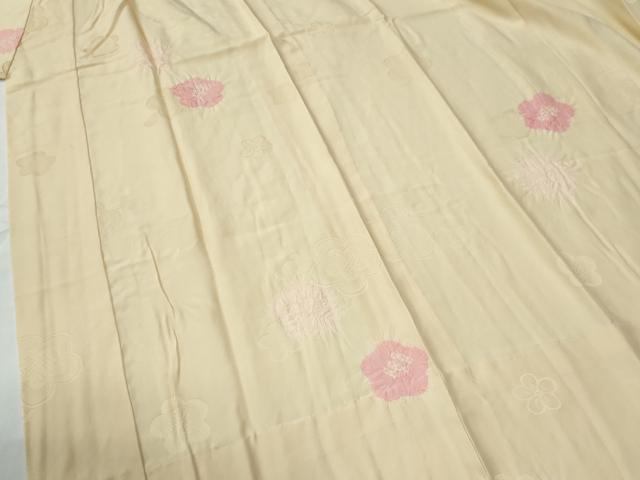平和屋着物●長襦袢　無双仕立て　絞り　舞花地紋　正絹　逸品　CABE2417yc 平和屋着物○長襦袢 無双仕立て 絞り 舞花地紋 正絹 逸品 CABE2417yc