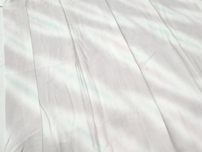 平和屋着物●長襦袢　無双仕立て　BANKAN　わものや　紗綾形草花地紋　暈し染め　正絹　逸品　未使用　CABE2423yc