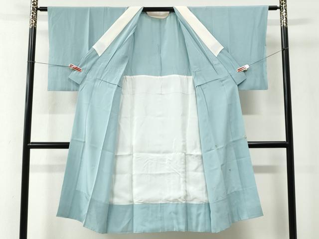 平和屋着物●長襦袢　無双仕立て　刺繍　幾何学文様　金糸　正絹　逸品　CABE2424yc 平和屋着物○長襦袢 無双仕立て 刺繍 幾何学文様 金糸 正絹 逸品