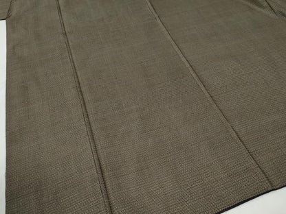 平和屋着物●男性　本場大島紬　アンサンブル　100亀甲　総詰め　正絹　逸品　CABE2464yc