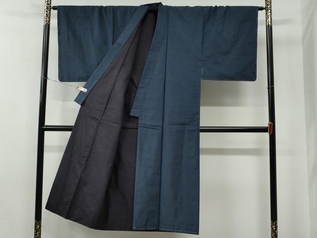平和屋着物●男性　本場大島紬　アンサンブル　80亀甲　総詰め　正絹　逸品　未使用　CABE2466yc