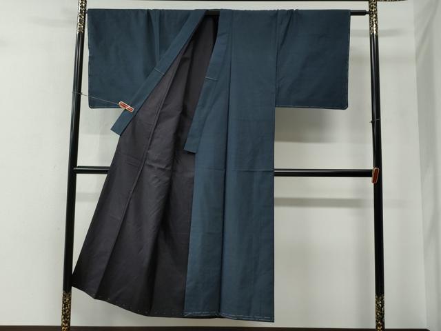 平和屋着物●男性　本場大島紬　アンサンブル・長襦袢セット　80亀甲　総詰め　正絹　逸品　未使用　CABE2469yc