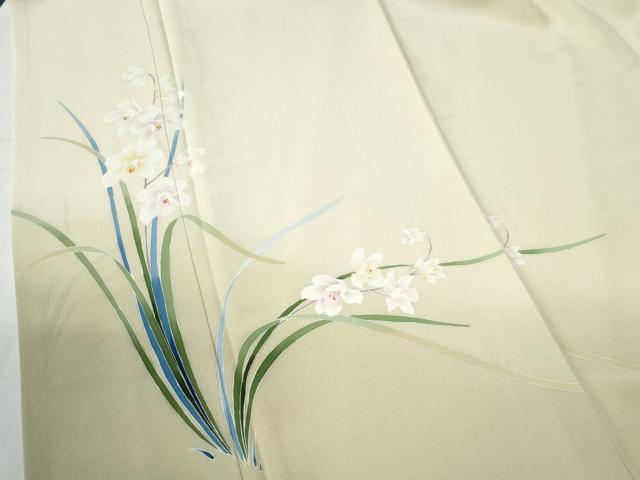 平和屋着物○友禅作家 佐藤平八 訪問着 草花文 正絹 逸品 AABF6186ck