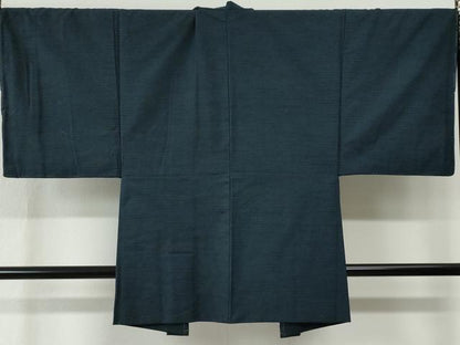 平和屋着物●男性　紬　アンサンブル　100亀甲　総詰め　正絹　逸品　未使用　CABE2486yc