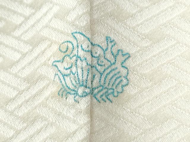 平和屋着物●訪問着　辻が花　手描き　絞り　正絹　逸品　CABE2519yc