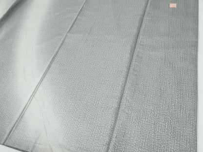 平和屋着物●訪問着　紬地　作家物　霞文　正絹　逸品　CABE2524yc