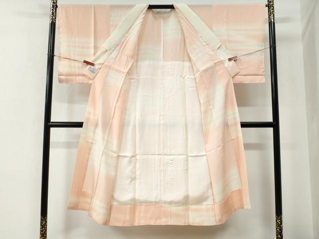 平和屋着物●長襦袢　無双仕立て　霞文　暈し染め　やまと誂製　正絹　逸品　未使用　CABE2562yc