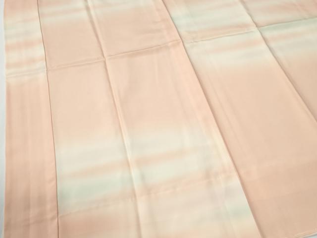 平和屋着物●長襦袢　無双仕立て　霞文　暈し染め　やまと誂製　正絹　逸品　未使用　CABE2562yc