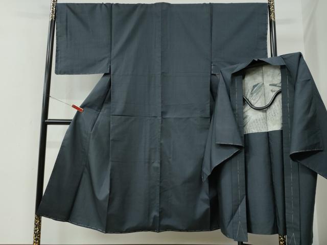 平和屋着物●男性　本場大島紬　アンサンブル　80亀甲　総詰め　正絹　逸品　未使用　CABE2566yc