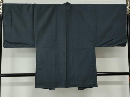平和屋着物●男性　本場大島紬　アンサンブル　80亀甲　総詰め　正絹　逸品　未使用　CABE2566yc