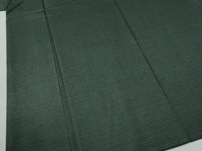 平和屋着物●男性　紬　アンサンブル　霞文　正絹　逸品　CABE2569yc