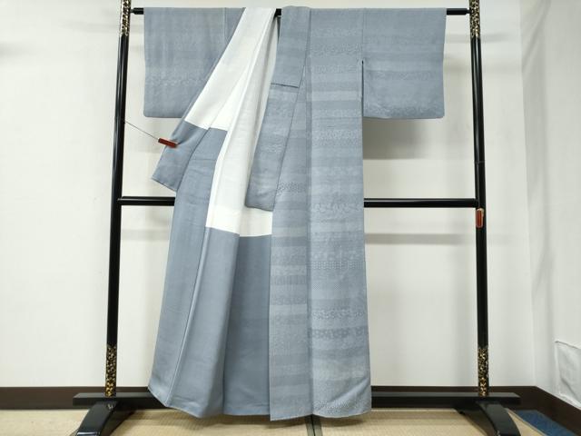 平和屋着物●江戸小紋　百柄　正絹　逸品　CABE2574yc